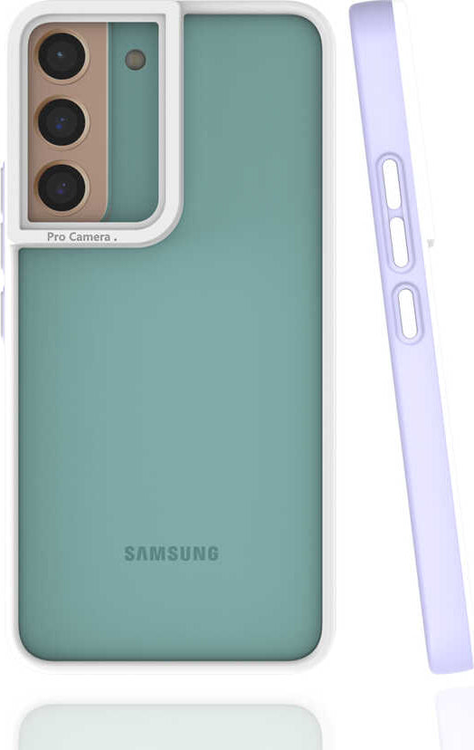 Galaxy S22 Kılıf Mnc Mima Kapak-Lila