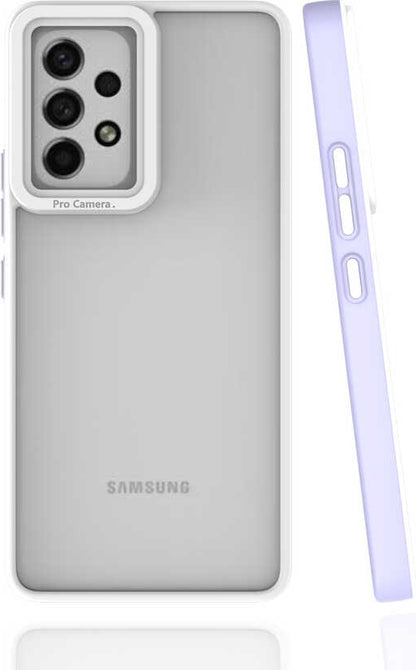 Galaxy A53 5g Kılıf Mnc Mima Kapak-Lila