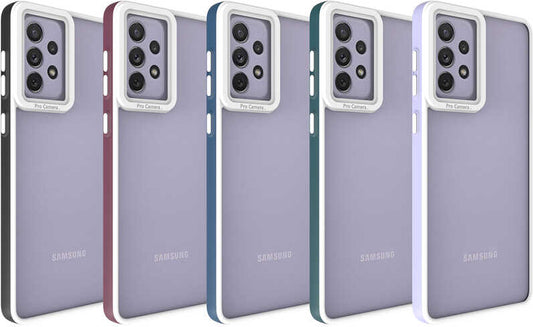 Galaxy A73 Kılıf Mnc Mima Kapak-Lila