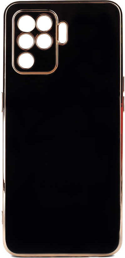 Oppo Reno 5 Lite Kılıf Mnc Bark Kapak-Siyah