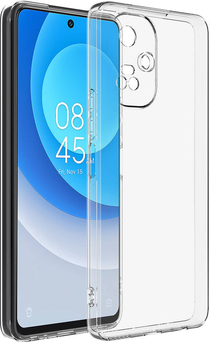 Tecno Camon 19 Pro Kılıf Mnc Süper Silikon Kapak-Renksiz