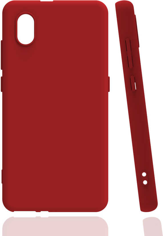 Tcl L7 Kılıf Mnc Biye Silikon-Kırmızı