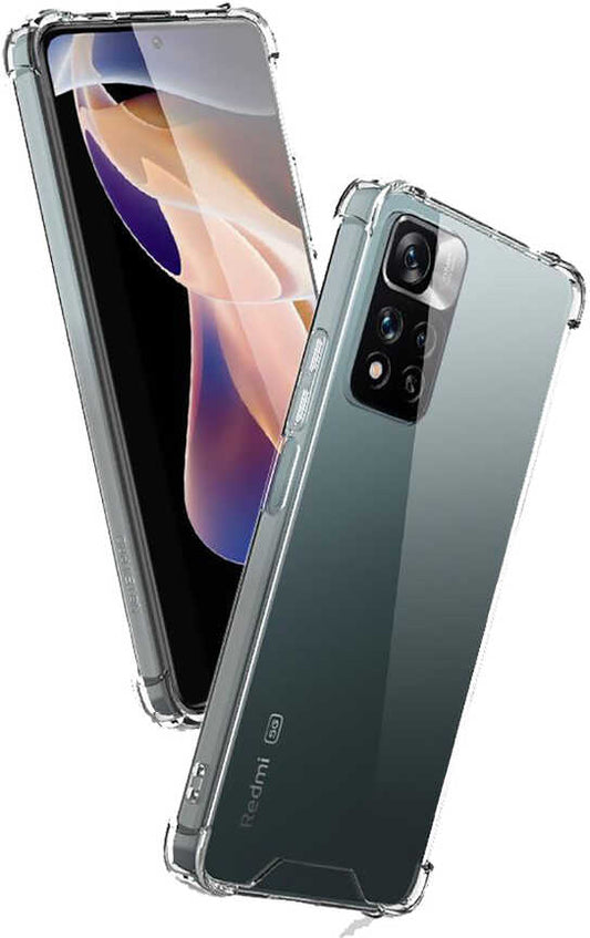 Xiaomi Redmi Infinix Note 11 Pro Plus 5g Kılıf Mnc Nitro Anti Shock Silikon-Renksiz