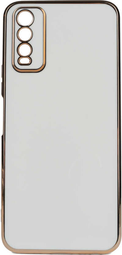 Vivo Y11S Kılıf Mnc Bark Kapak-Beyaz
