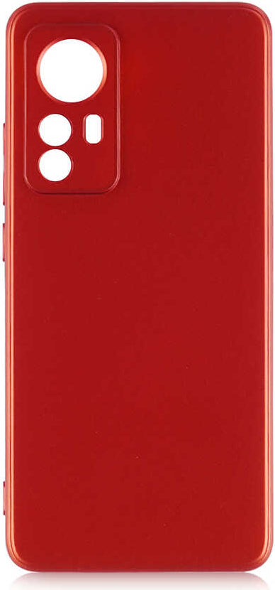 Xiaomi Mi 12 Kılıf Mnc Premier Silikon Kapak-Kırmızı