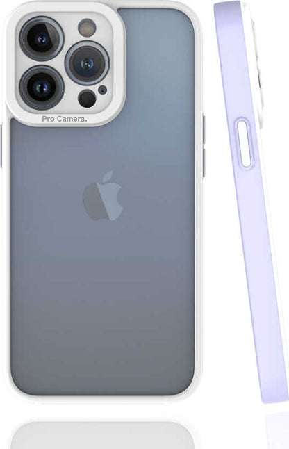 iPhone 13 Pro Kılıf Mnc Mima Kapak-Lila