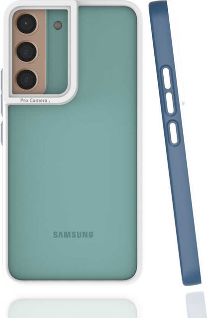 Galaxy S22 Kılıf Mnc Mima Kapak-Lacivert