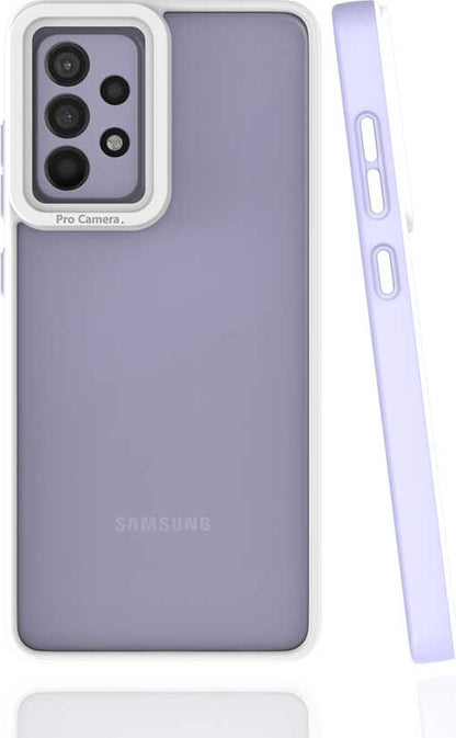 Galaxy A52 Kılıf Mnc Mima Kapak-Lila