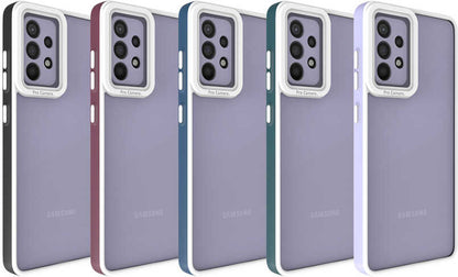 Galaxy A52 Kılıf Mnc Mima Kapak-Lila