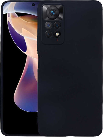 Xiaomi Redmi Note 11 Pro 5g Kılıf Mnc Premier Silikon Kapak-Siyah