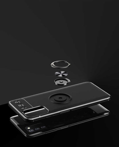 Galaxy A03S Kılıf Mnc Ravel Silikon Kapak-Siyah