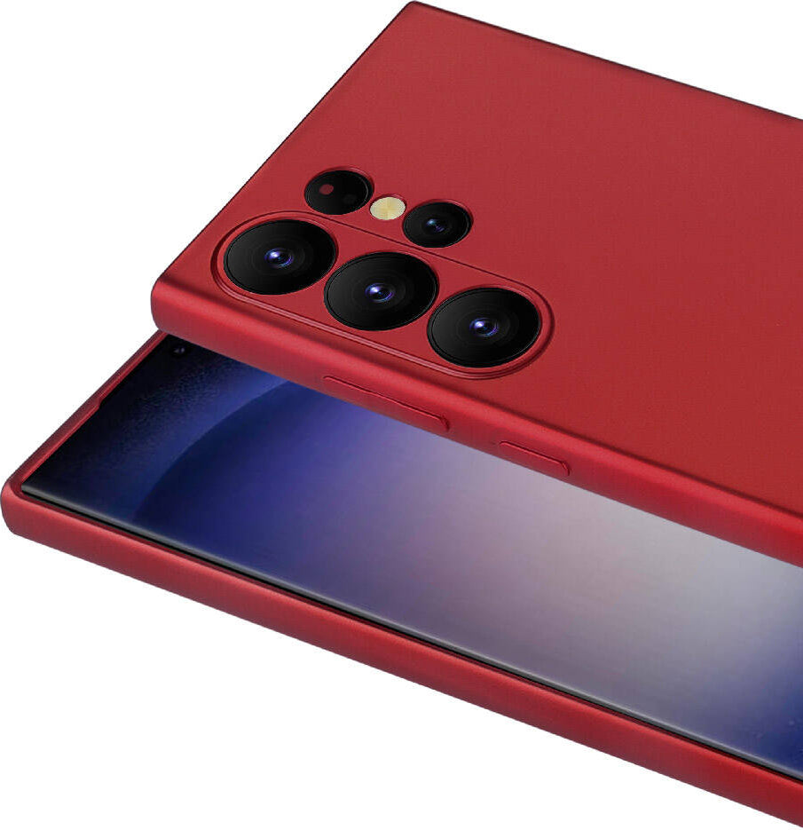 Galaxy S24 Ultra Kılıf Mnc Premier Silikon Kapak-Gold