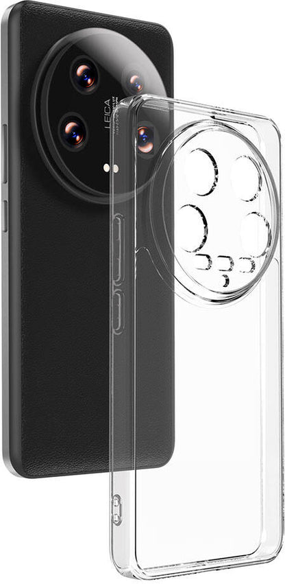 Xiaomi Mi 14 Ultra Kılıf Mnc Süper Silikon Kapak-Renksiz