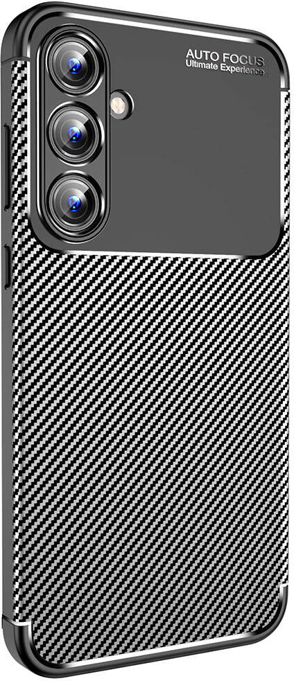 Galaxy A35 Kılıf Mnc Negro Silikon Kapak-Siyah