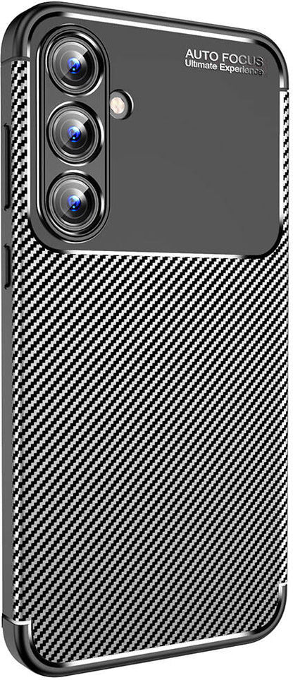 Galaxy A35 Kılıf Mnc Negro Silikon Kapak-Siyah