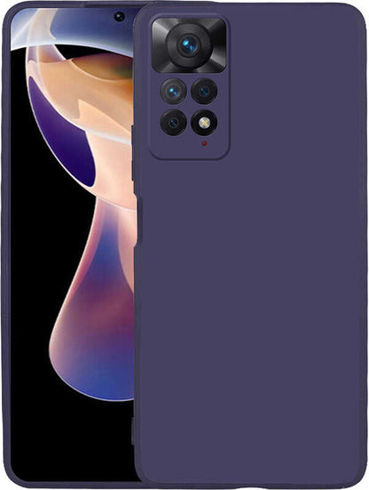 Xiaomi Redmi Note 11 Pro 5g Kılıf Mnc Premier Silikon Kapak-Lacivert