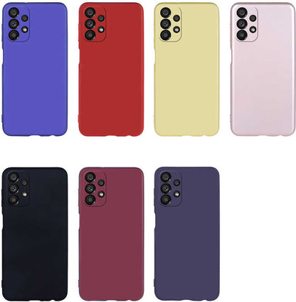 Galaxy A23 Kılıf Mnc Premier Silikon Kapak-Gold