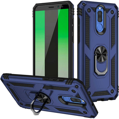 Huawei Mate 10 Lite Kılıf Mnc Vega Kapak-Mavi