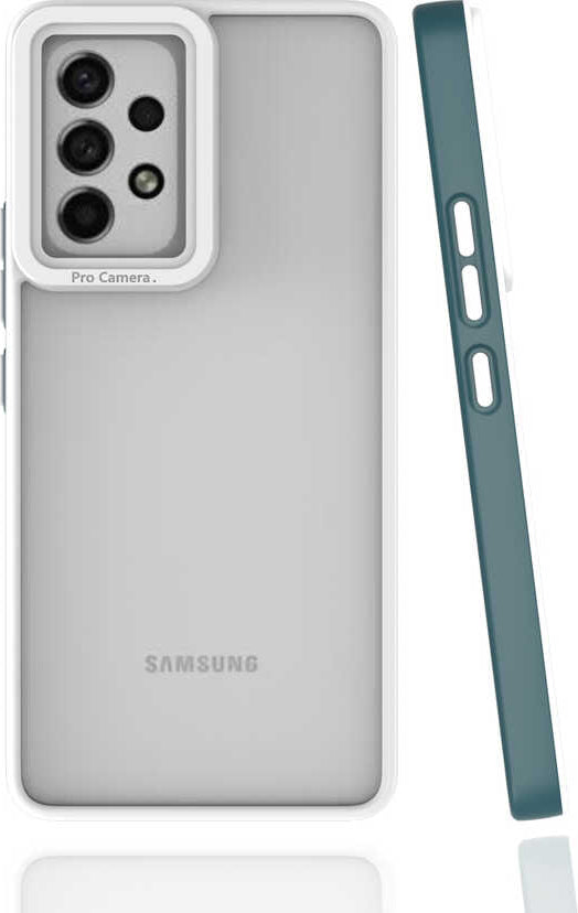 Galaxy A53 5g Kılıf Mnc Mima Kapak-Koyu Yeşil