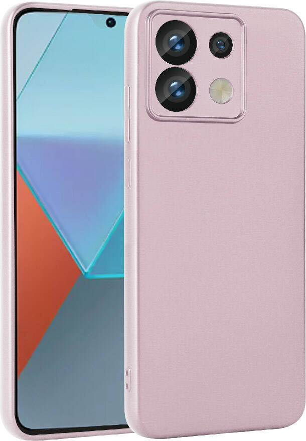 Xiaomi Redmi Note 13 Pro 5g Kılıf Mnc Premier Silikon Kapak-Rose Gold