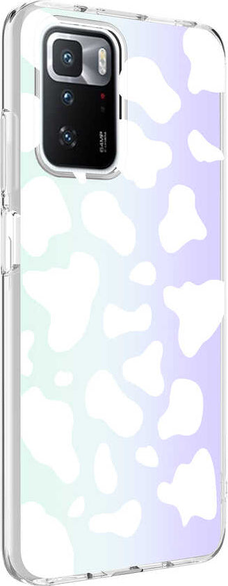 Xiaomi Redmi 10 Kılıf Mnc M-Blue Desenli Kapak-Cow No2