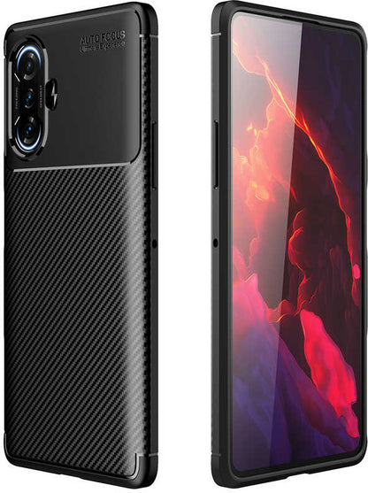 Xiaomi Redmi K40 Gaming Kılıf Mnc Negro Silikon Kapak-Siyah