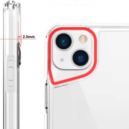 iPhone 13 Kılıf Mnc T-Max Kapak-Renksiz