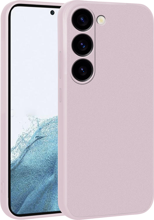 Galaxy S23 Kılıf Mnc Premier Silikon Kapak-Rose Gold