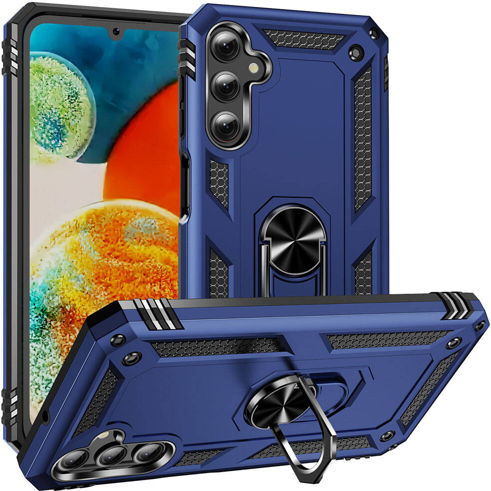 Galaxy A24 Kılıf Mnc Vega Kapak-Mavi