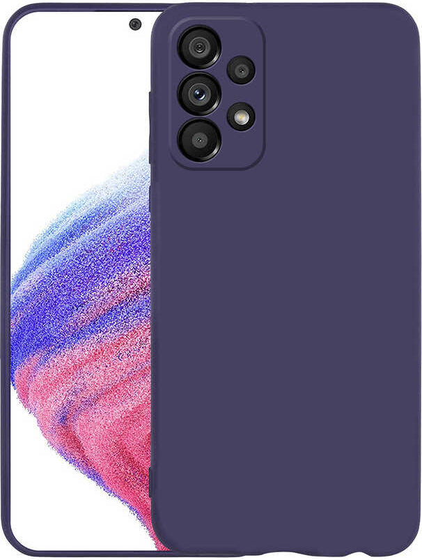 Galaxy A33 5g Kılıf Mnc Premier Silikon Kapak-Lacivert