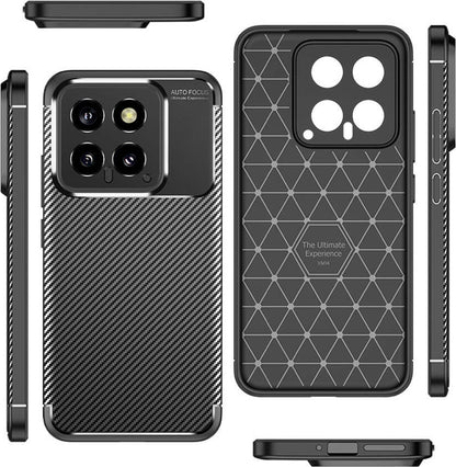 Xiaomi Mi 14 Kılıf Mnc Negro Silikon Kapak-Siyah