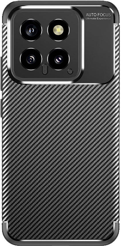 Xiaomi Mi 14 Kılıf Mnc Negro Silikon Kapak-Siyah