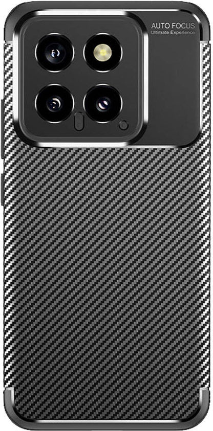 Xiaomi Mi 14 Kılıf Mnc Negro Silikon Kapak-Siyah