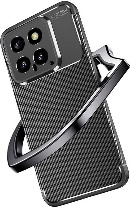Xiaomi Mi 14 Kılıf Mnc Negro Silikon Kapak-Siyah