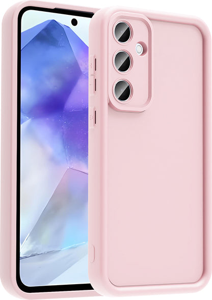Galaxy A56 Kılıf Kamera Korumalı Mnc Ananas Kapak - Pembe