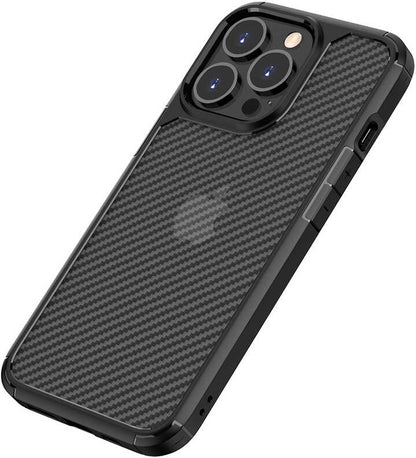 iPhone 13 Pro Kılıf Mnc Inoks Kapak-Siyah