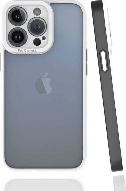 iPhone 13 Pro Kılıf Mnc Mima Kapak-Siyah