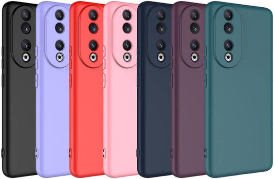 Huawei Honor 90 Kılıf Mnc Mara Laaakan Kapak-Koyu Yeşil