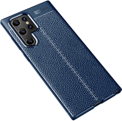 Galaxy S22 Ultra Kılıf Mnc Niss Silikon Kapak-Siyah