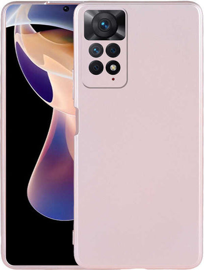 Xiaomi Redmi Note 11 Pro 5g Kılıf Mnc Premier Silikon Kapak-Rose Gold