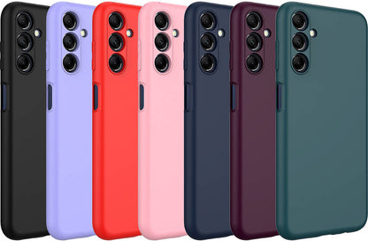 Galaxy A15 Kılıf Mnc Mara Laaakan Kapak-Kırmızı