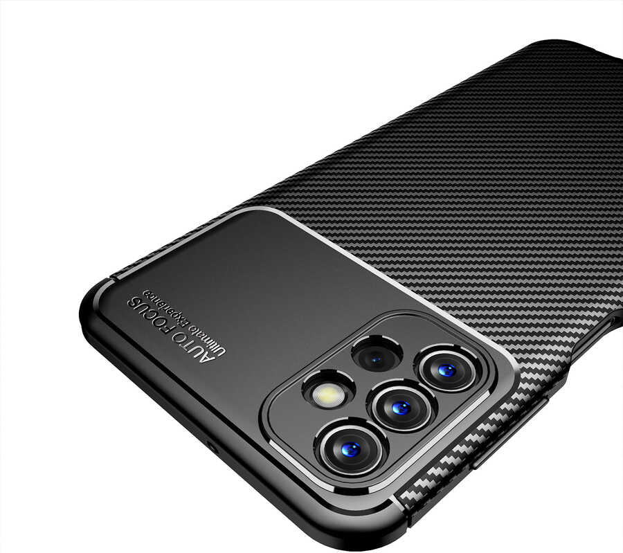 Galaxy A23 Kılıf Mnc Negro Silikon Kapak-Siyah
