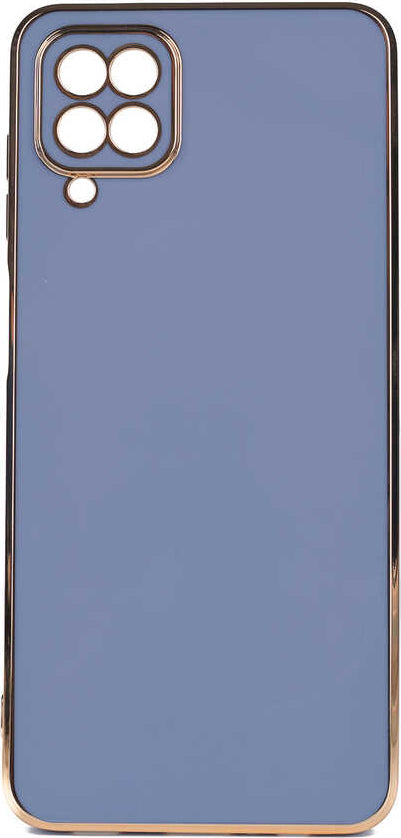 Galaxy A12 Kılıf Mnc Bark Kapak-Mavi Açık