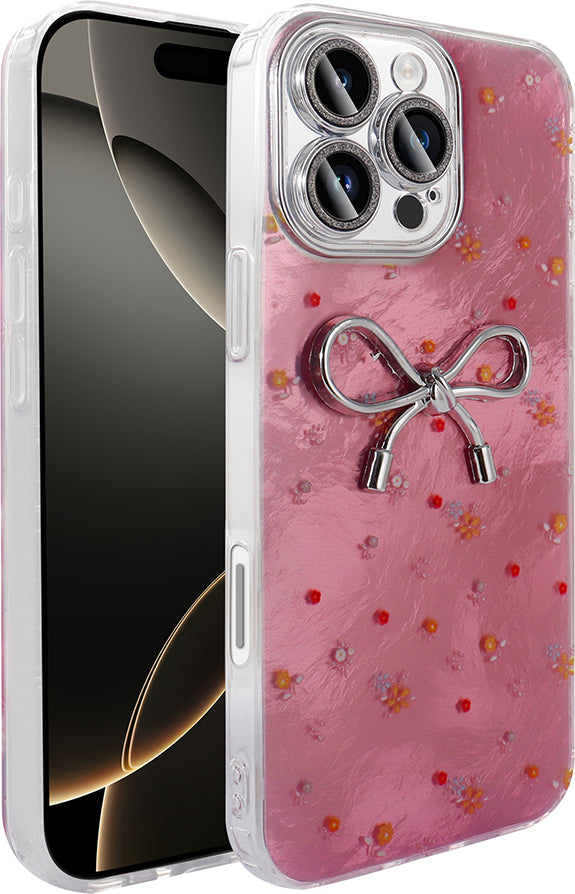 iPhone 16 Pro Max Kılıf Kamera Korumalı Figürlü Mnc Ponti Silikon Kapak - Açık Pembe