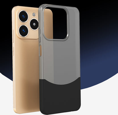 Realme Note 60 Kılıf Mıknatıslı Mnc Duble Kapak - Gri