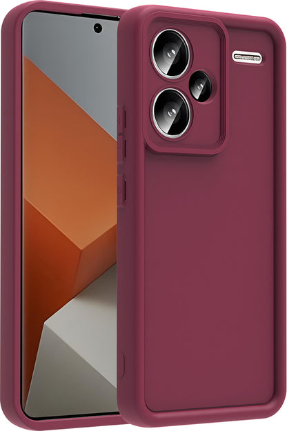 Redmi Note 13 Pro Plus Kılıf Kamera Korumalı Mnc Ananas Kapak - Mürdüm