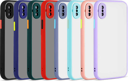 iPhone x Uyumlu Mnc Hux Kapak-Turkuaz