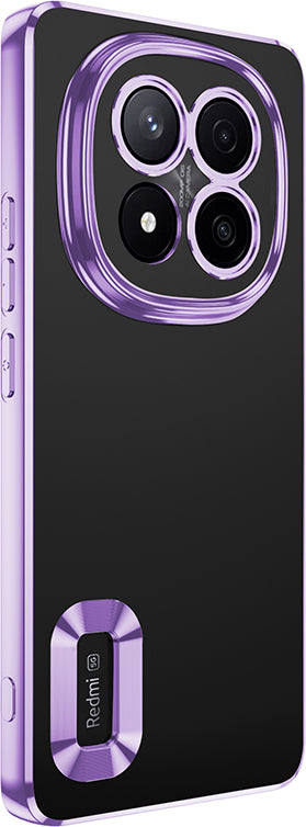 Redmi Note 14 Pro Plus Kılıf Kamera Korumalı Logo Gösteren Mnc Omega Kapak - Siyah