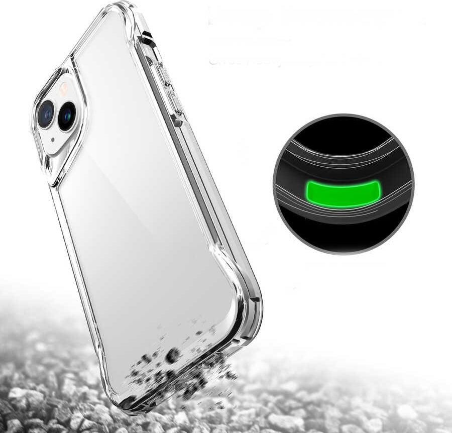 iPhone 14 Plus Uyumlu Mnc T-Max Kapak-Renksiz