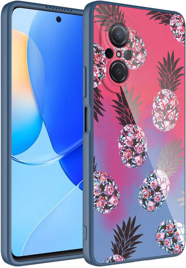Huawei Nova 9 Se Kılıf Kamera Korumalı Desenli Sert Silikon Mnc Epoksi Kapak-No3